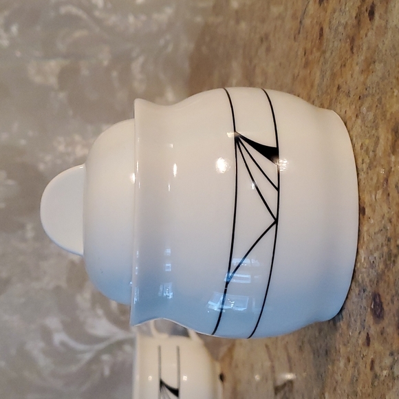 2/20$ Danesco porcelaine de pologne cups and sugar bowl - Picture 9 of 13